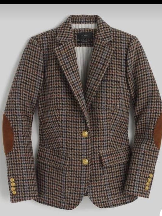 J. Crew Jackets & Blazers - J.Crew Rhodes Houndstooth Wool
Blazer NWOT